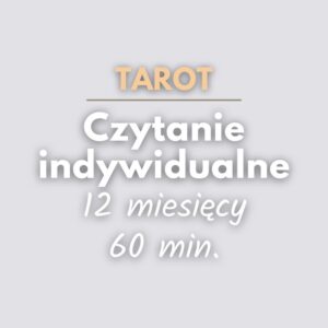 Tarot czytanie indywidualne 12 miesięcy